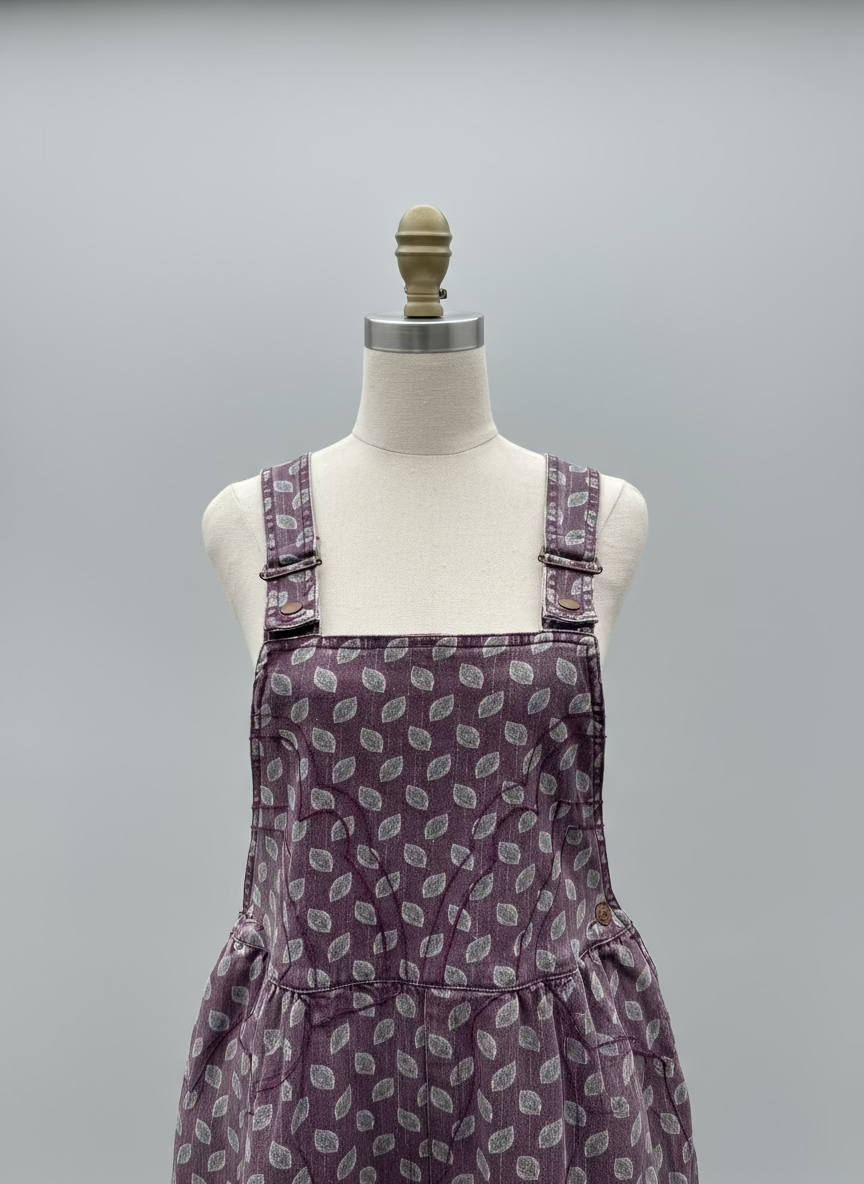 Casette Society Denim Dress - M