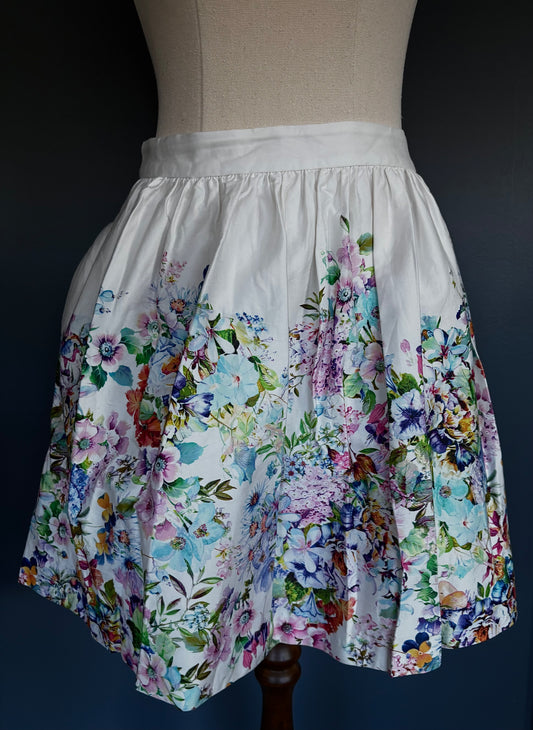 Forever New Floral Mini Skirt - 12