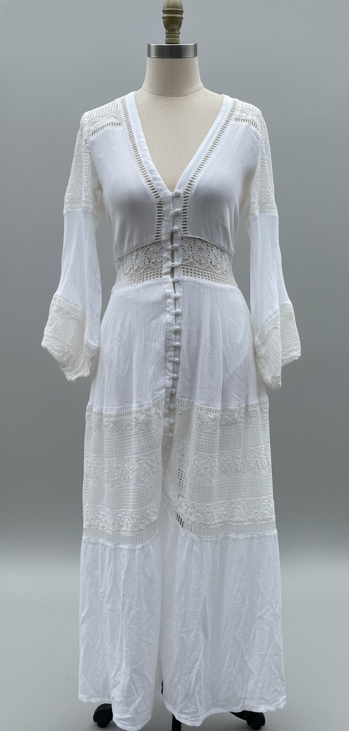 Spell White Dress - XS