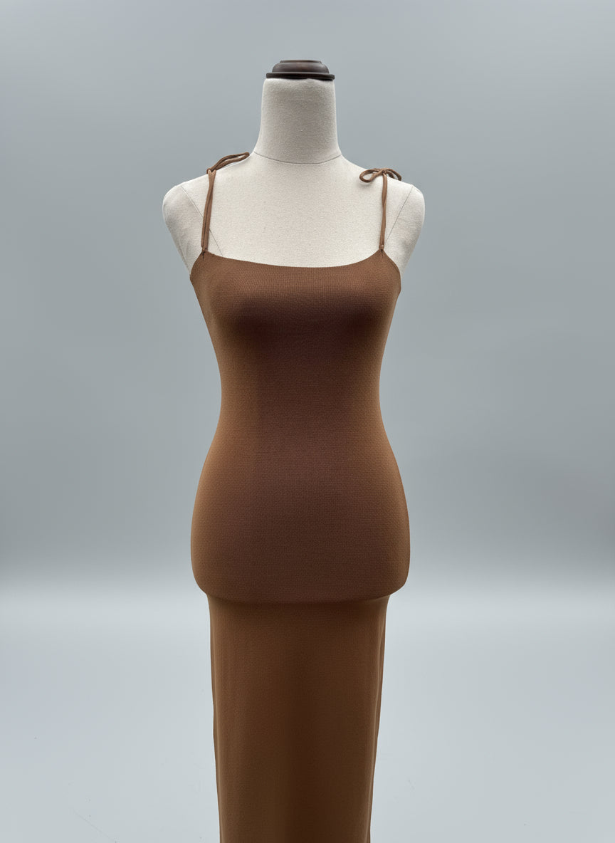 Zulu and Zephyr Brown Dress - 6