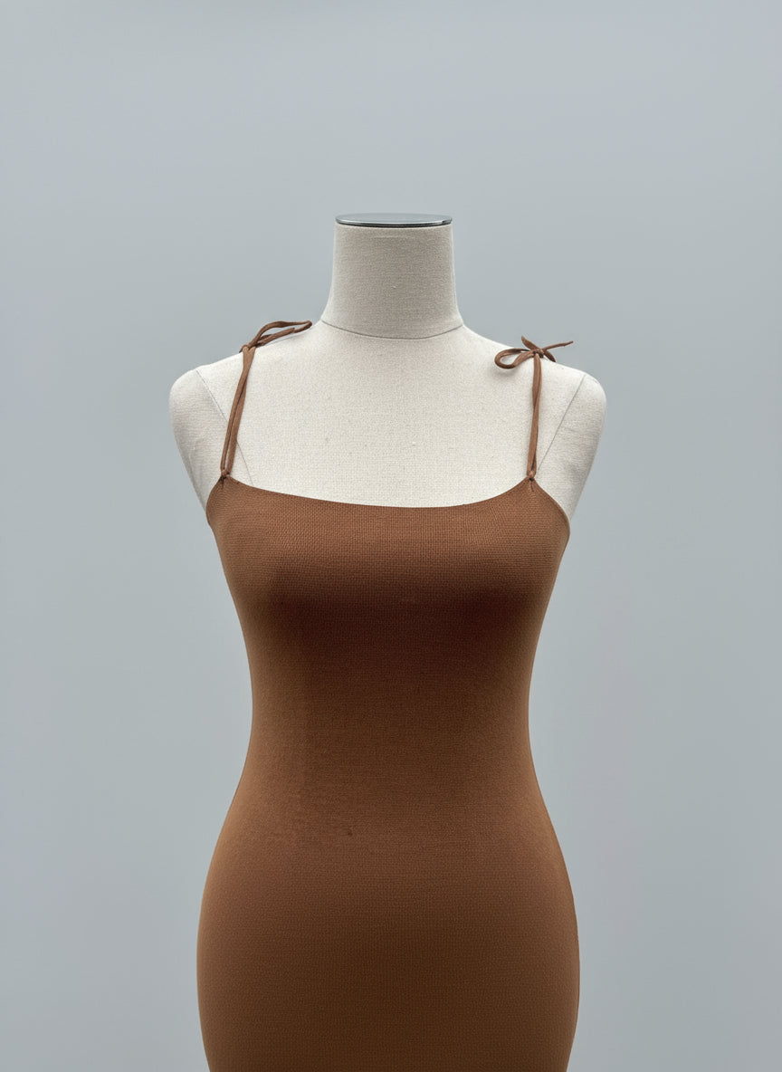 Zulu and Zephyr Brown Dress - 6