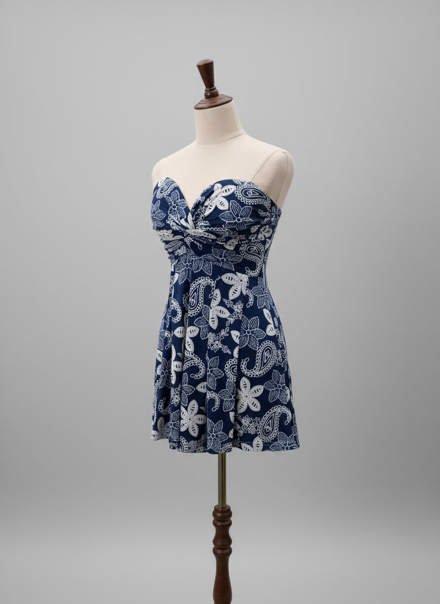 Mooloola Blue Dress with shorts - 10