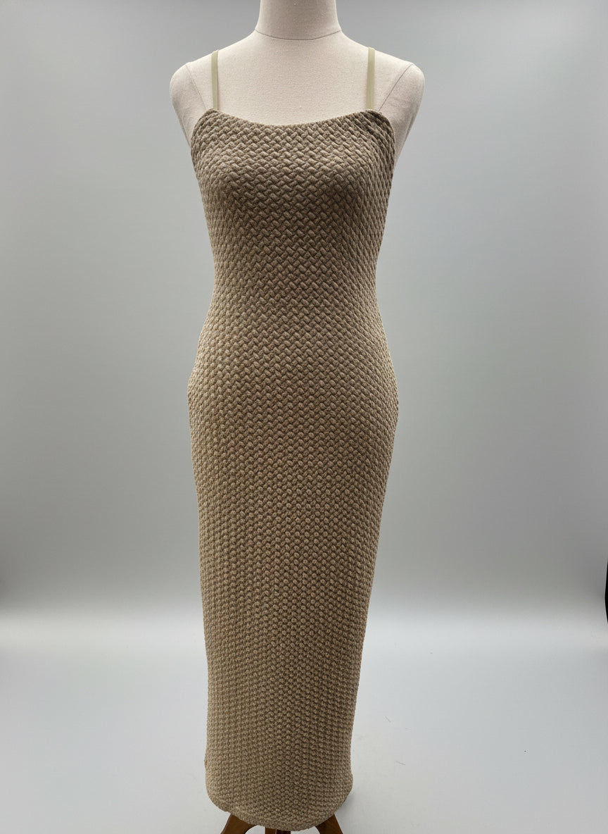 Here Comes the Sun Beige Dress - 8